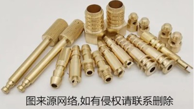 国产走心机铜件铣花纹，60000转高频铣高速高精度加工