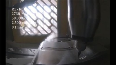 热处理模具钢铣削，50000转加工中心增速器高精度加工