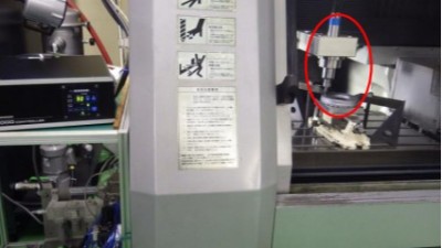 硬材料铣削加工，高速高扭矩高速电主轴BMS-4020稳定性加工
