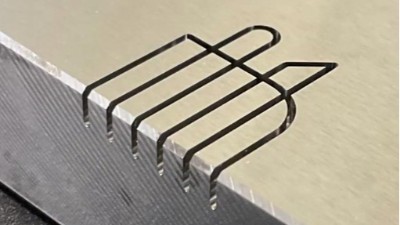 模具钢铣削加工，15万转高速气动主轴缩短加工时间