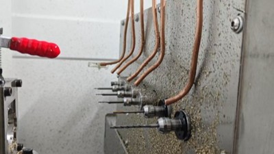 不锈钢零部件铣削加工，排刀机加装大扭矩RBZ高速电主轴