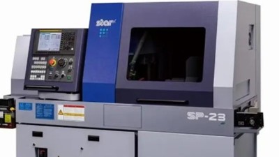 斯大SP23走心机钻0.2mm孔，加装主轴可使用60000转高频铣