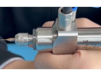 钻0.1微孔老是断刀如何解决？8万转NAKANISHI高频铣可以