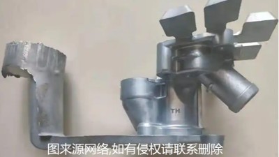 压铸铝1.2mm分型线，性价比高RBZ40浮动主轴可进行加工